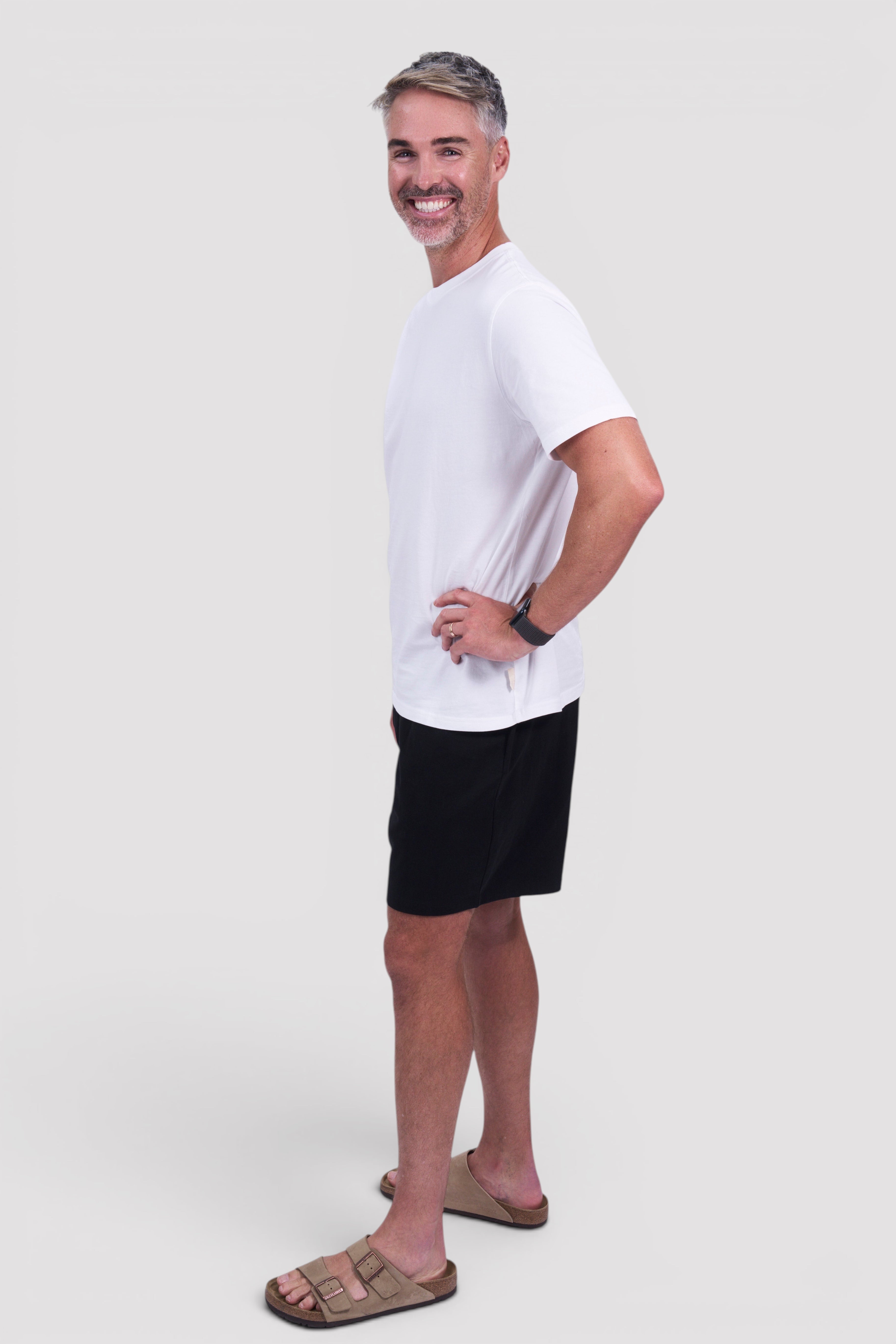 STAPLE Co organic cotton everyday t-shirt and shorts