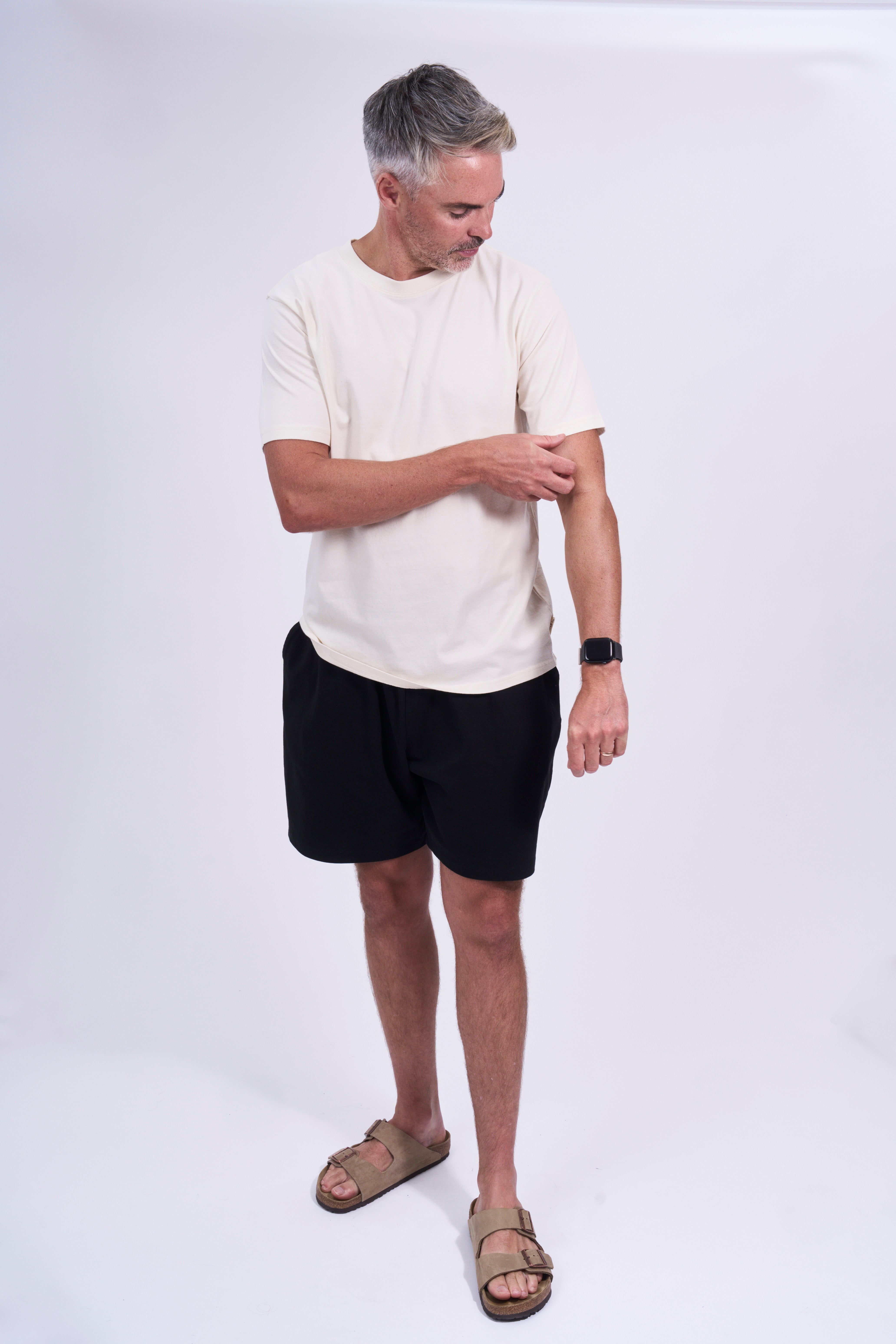 STAPLE Co organic cotton everyday t-shirt and shorts