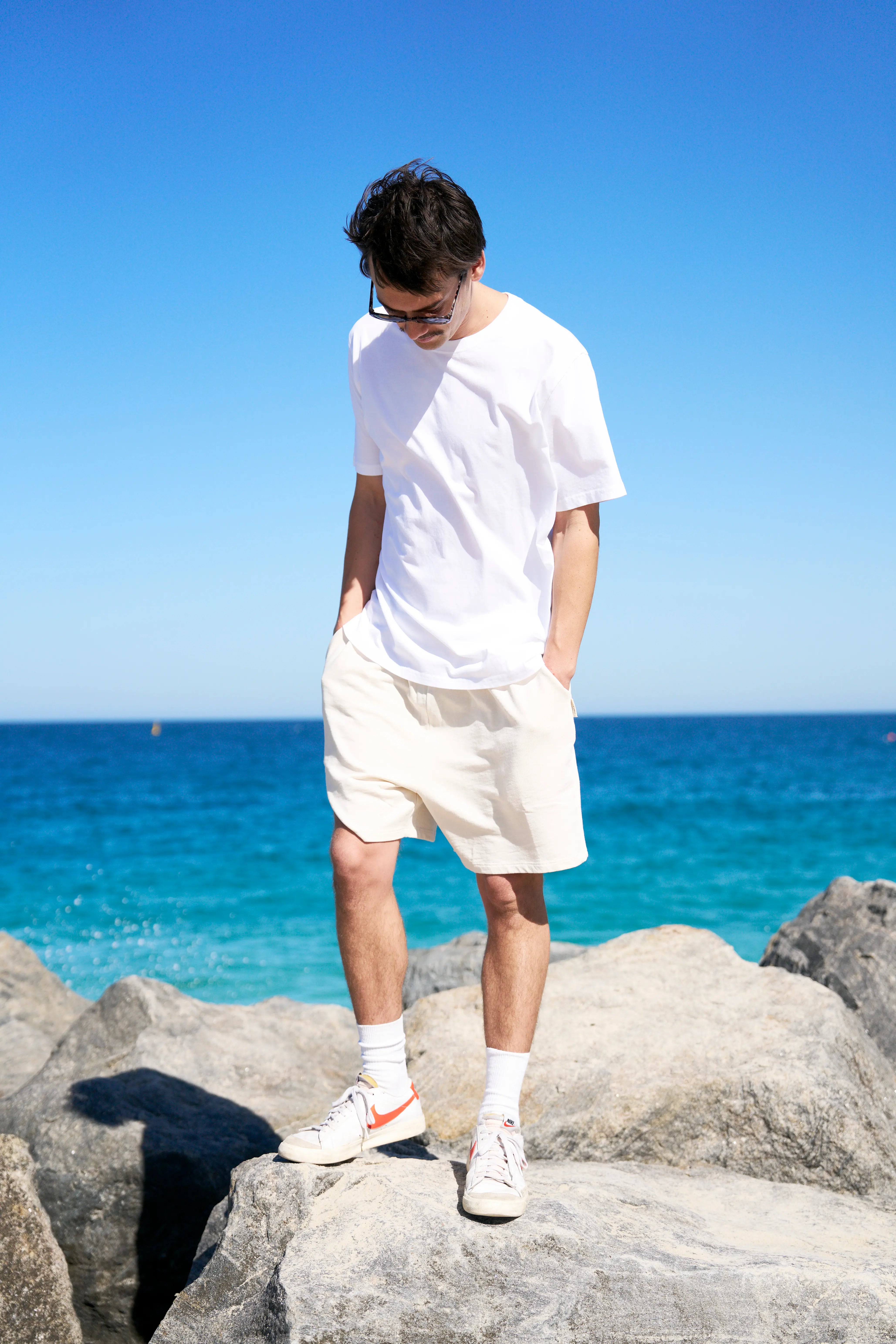 Organic Cotton French Terry Shorts for Men