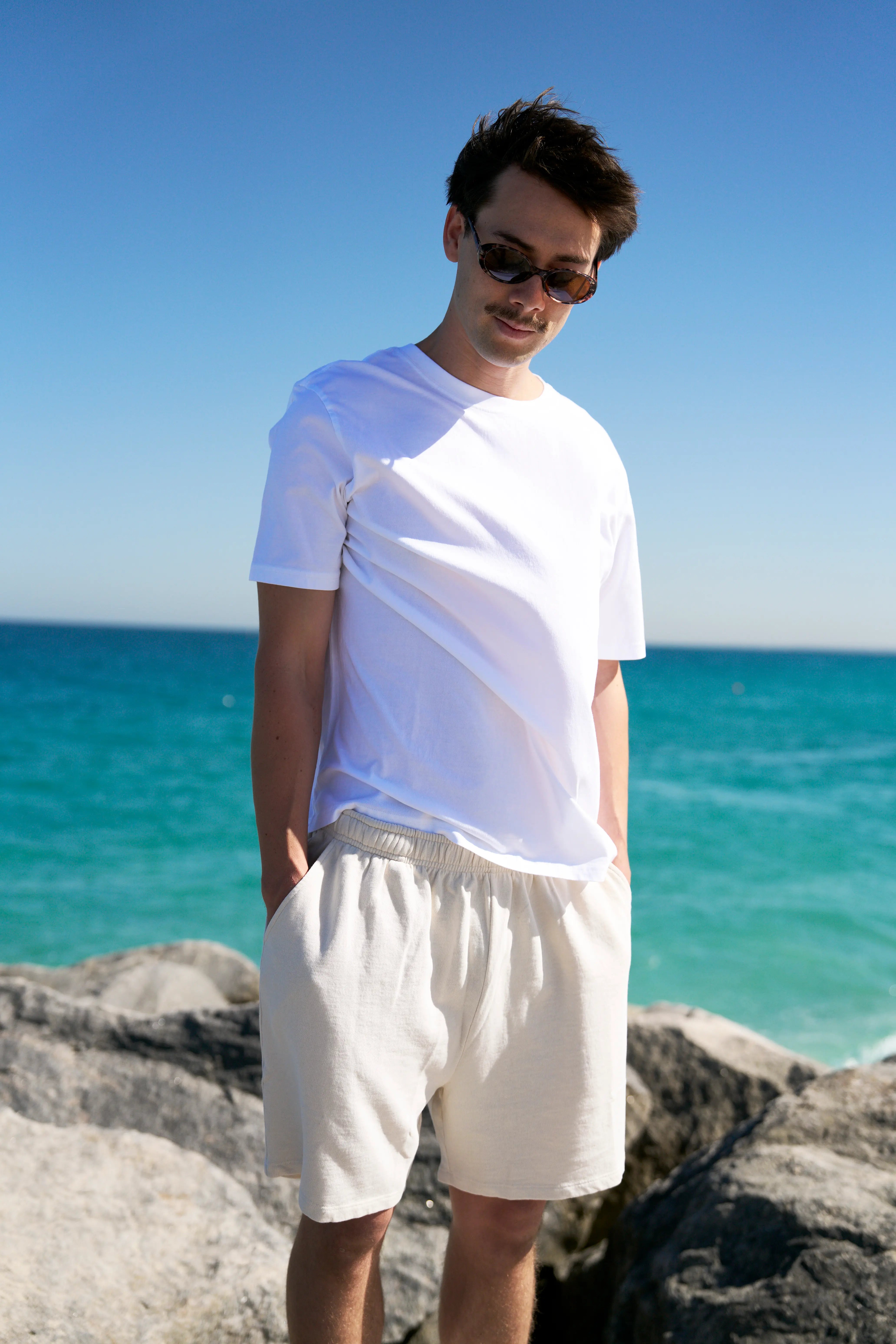 Organic Cotton French Terry Shorts for Men