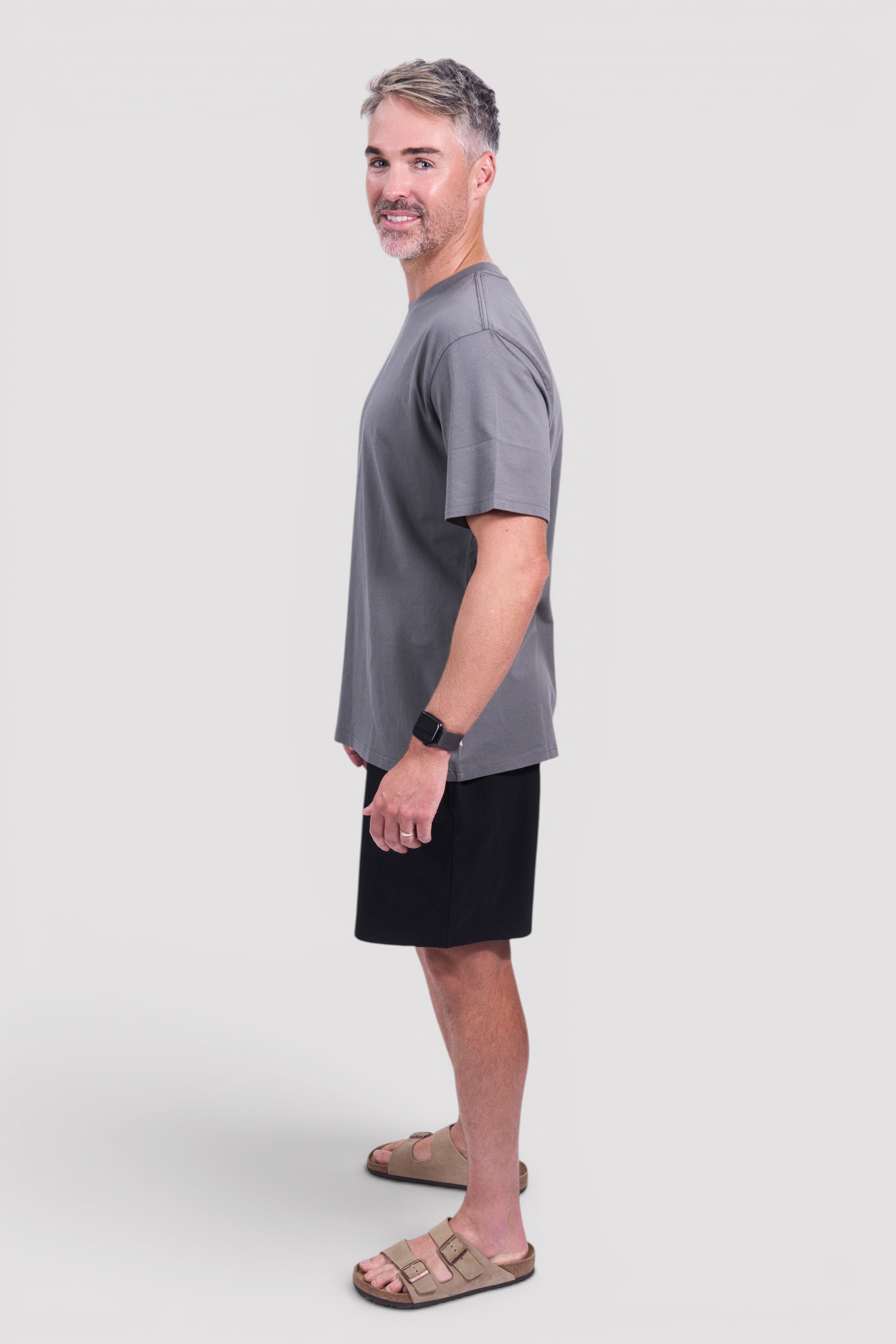 STAPLE Co organic cotton everyday t-shirt and shorts