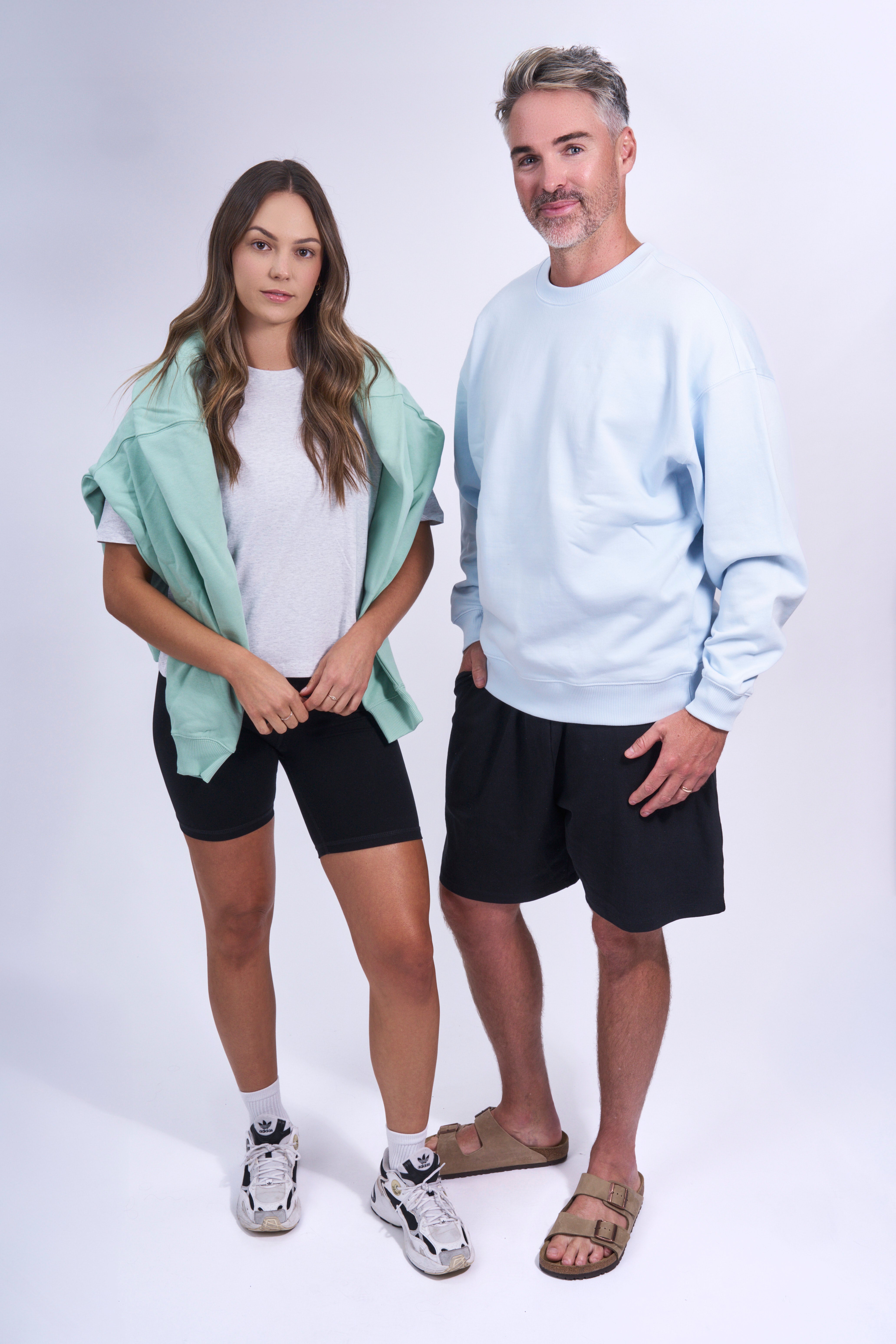 Organic Cotton Oversized Crew Neck Jumper - Gender Neutral