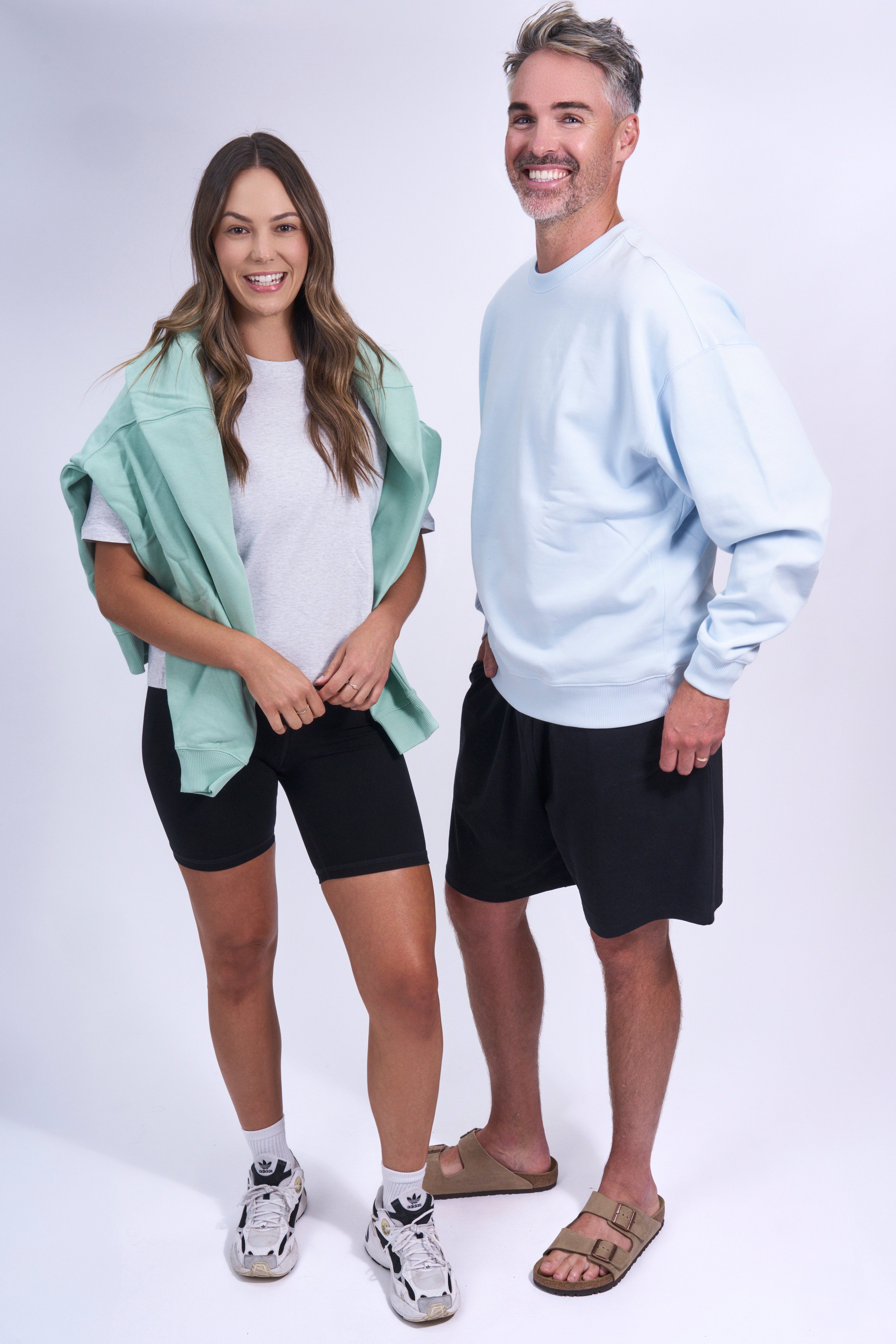Organic cotton unisex oversized jumper