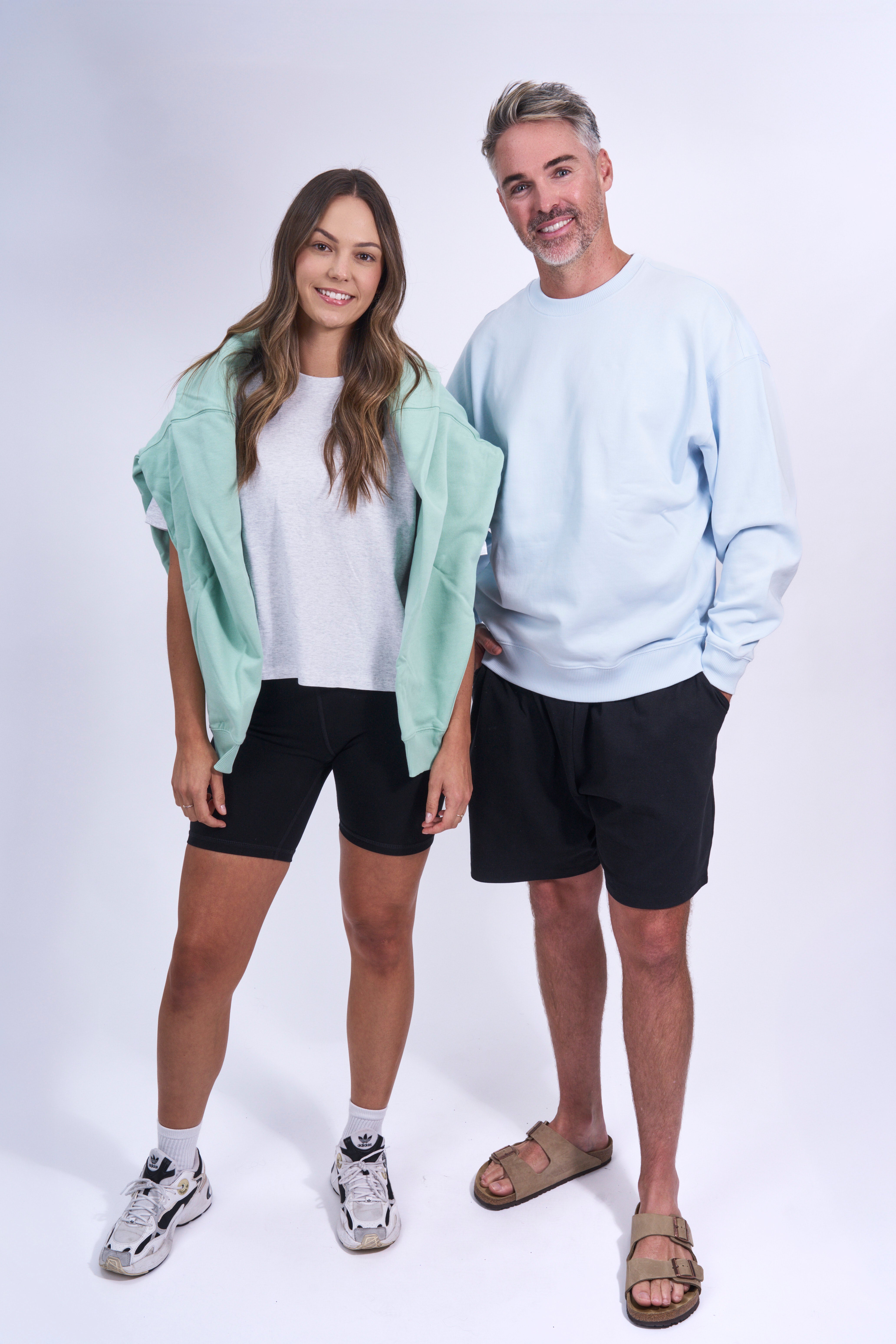 Organic cotton unisex oversized jumper