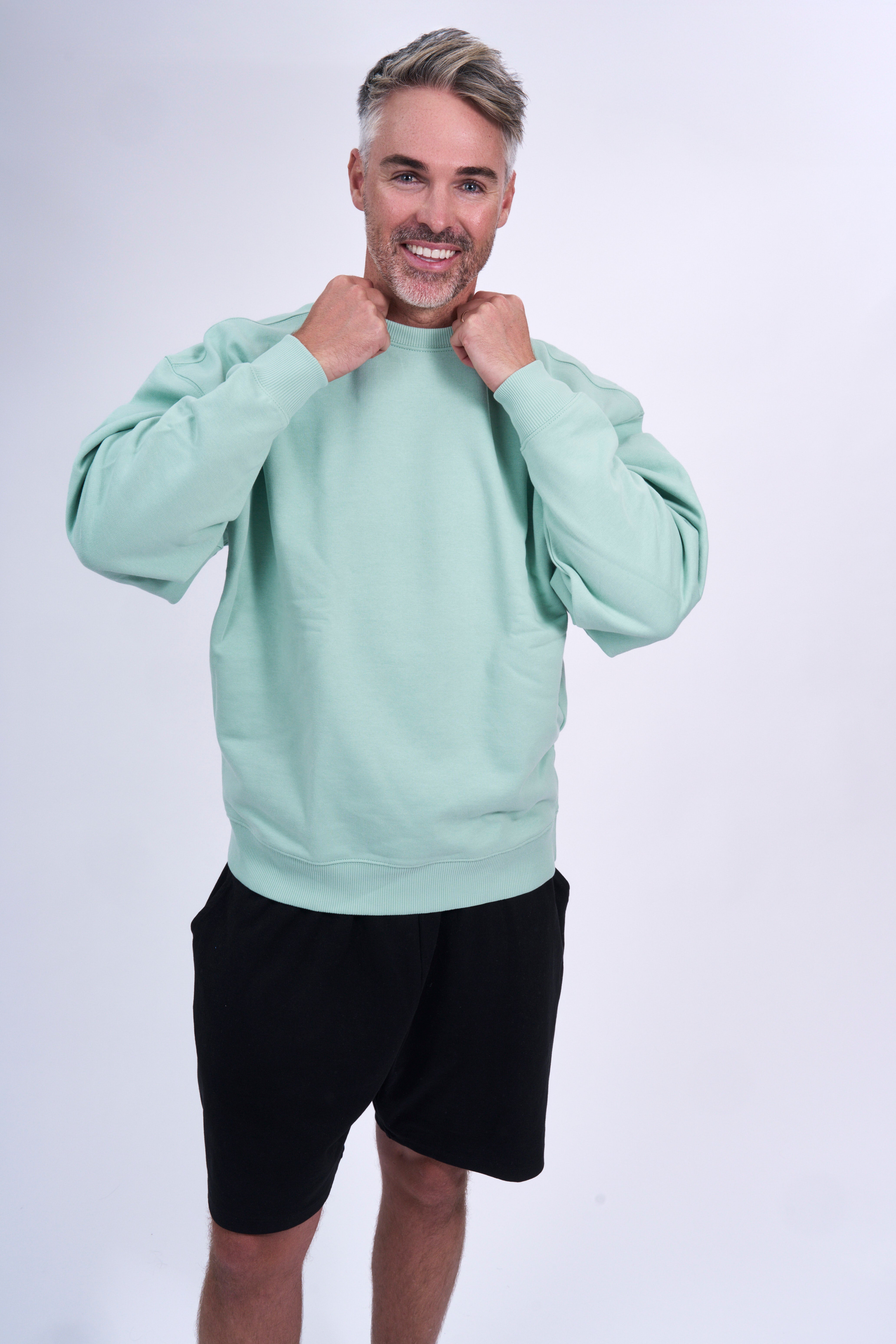 Organic cotton unisex oversized jumper