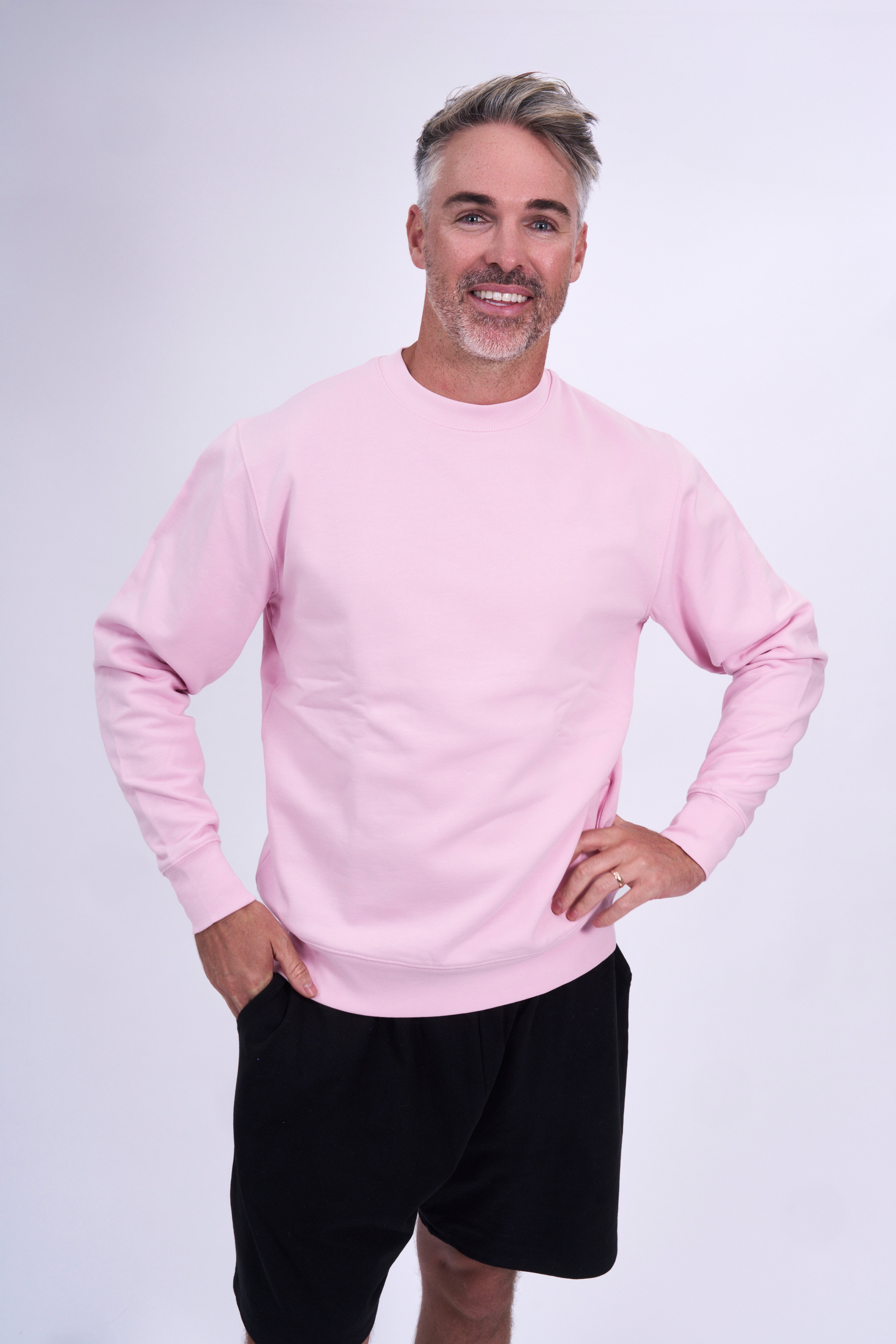 Organic cotton unisex oversized jumper