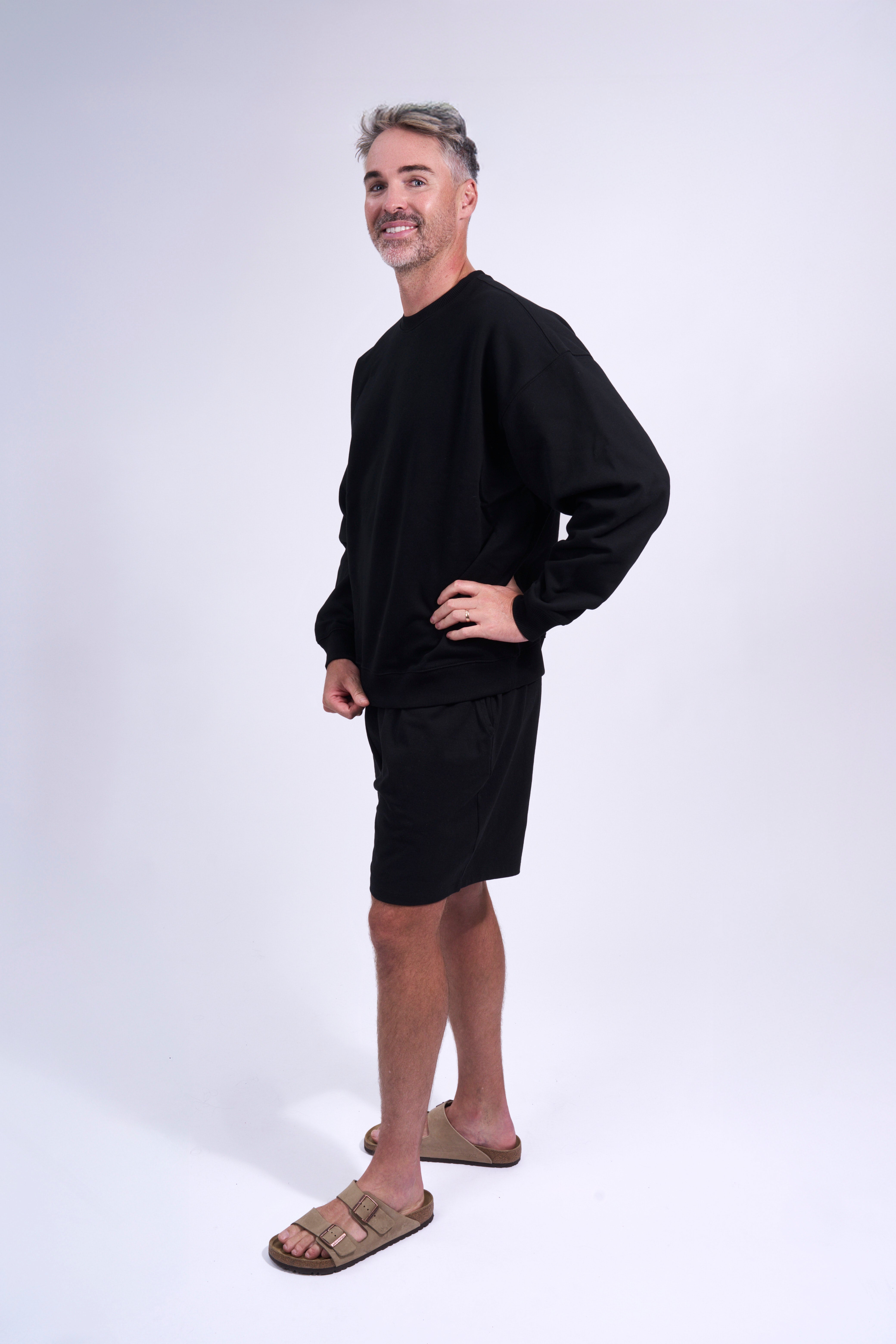 Organic cotton unisex oversized jumper