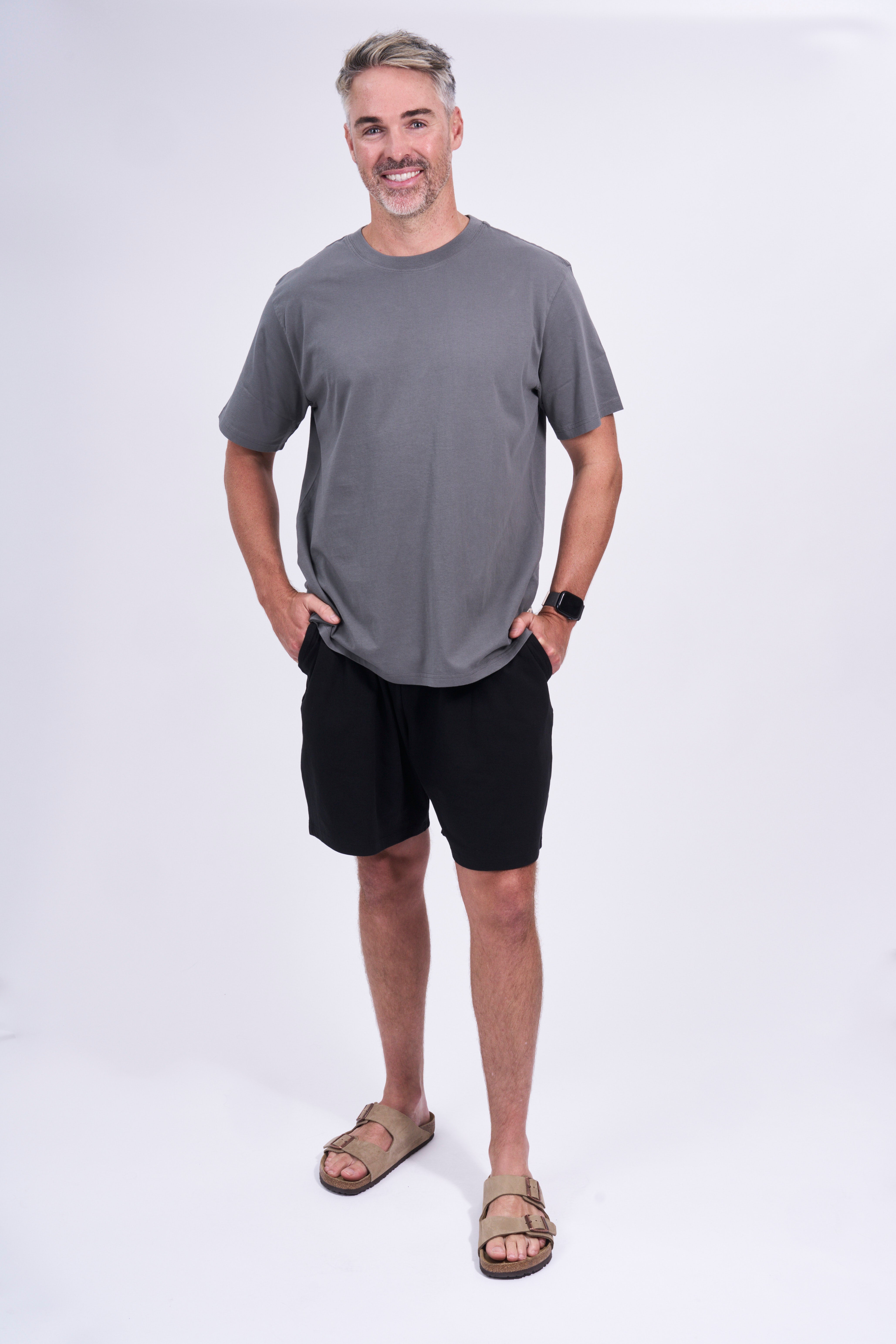 STAPLE Co organic cotton everyday t-shirt and shorts